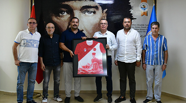 Çanakkalespor’dan Kepez Belediye Başkanı Birol Arslan’a Ziyaret haber görseli