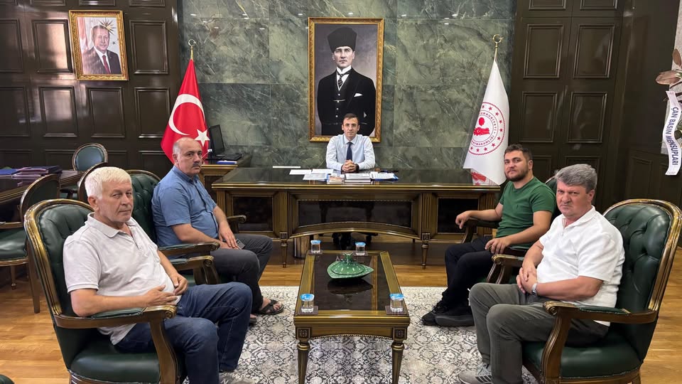 Çanlı Basın Mensuplarından Kaymakam Bülent Şimşek’e Ziyaret haber görseli