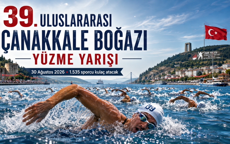 39. Uluslararası Çanakkale Boğazı Yüzme Yarışı 30 Ağustos’ta: 1.535 Sporcu Kulaç Atacak içerik görseli