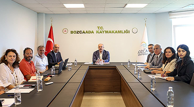 Bozcaada’nın İmar, Çevre ve Turizm Geleceği Masaya Yatırıldı haber görseli