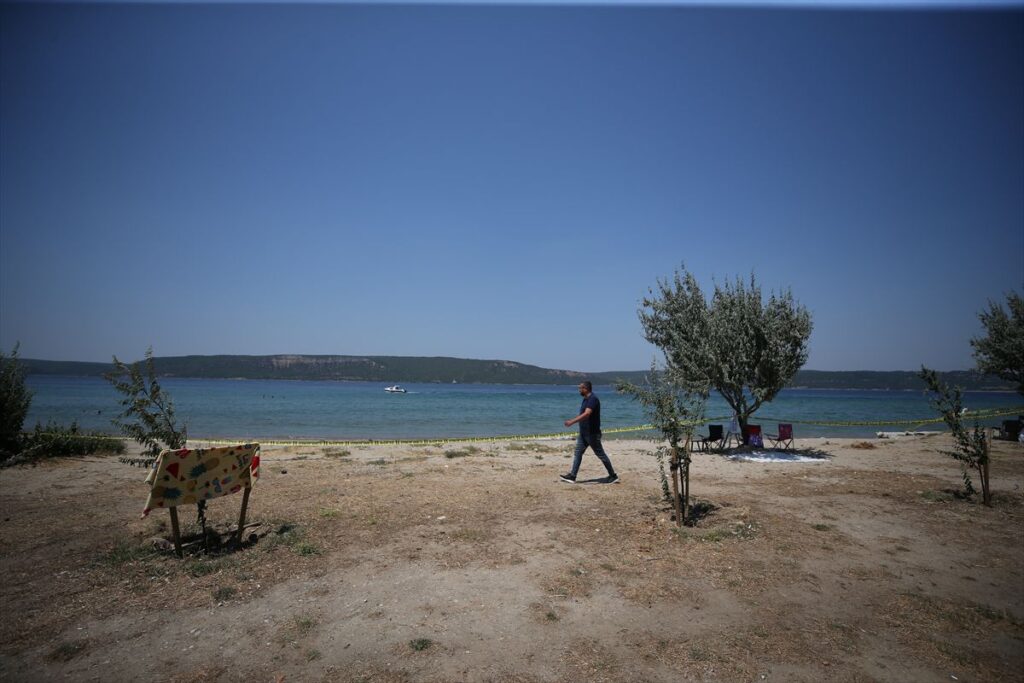 Kepez Halk Plajında Patlamamış Top Mermisi Bulundu içerik görseli