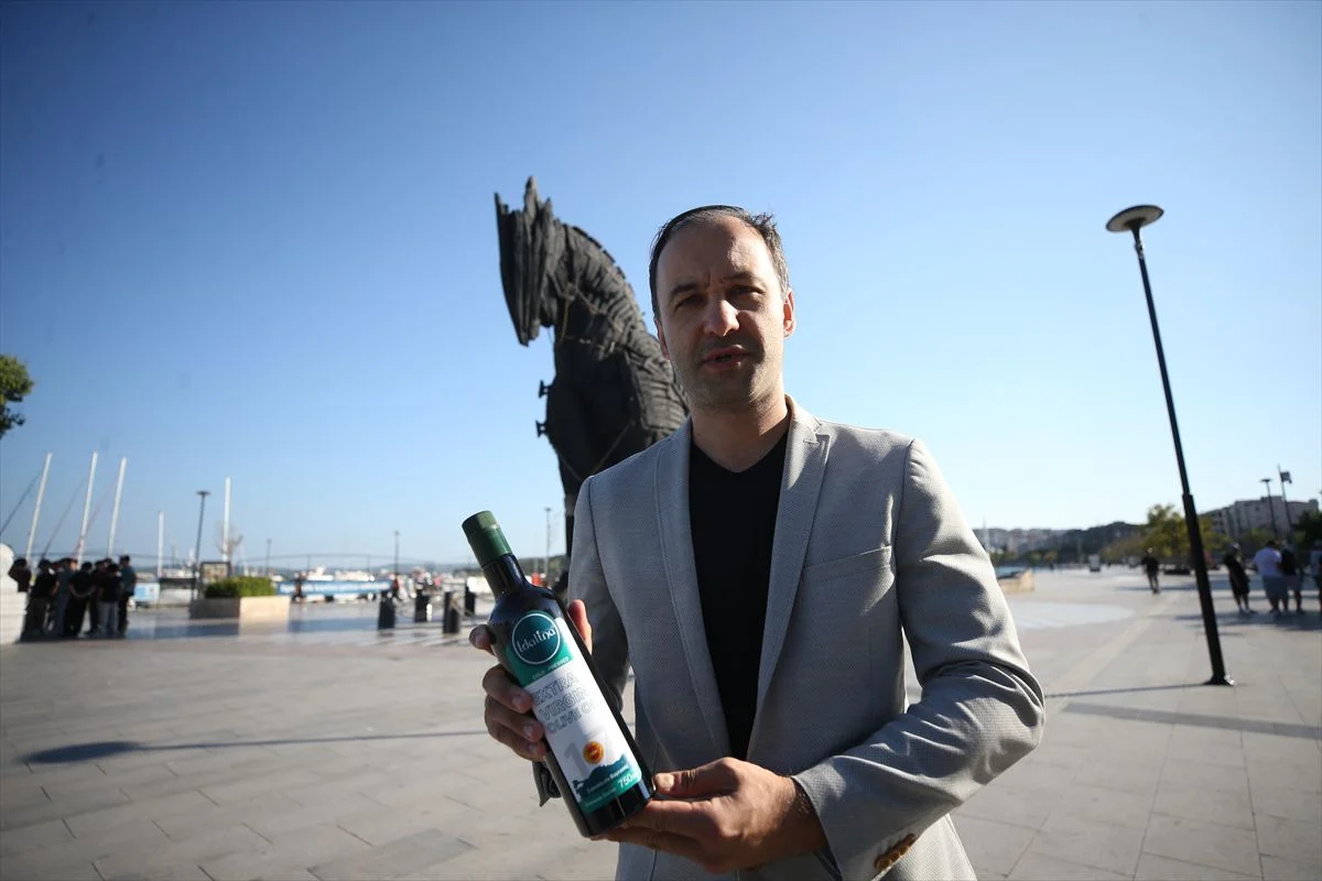 Bayramiç Zeytinyağına Brüksel’den Uluslararası Lezzet Ödülü içerik görseli
