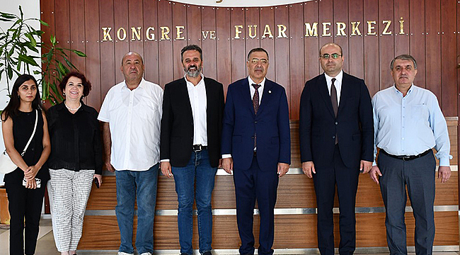 Gürcistan İstanbul Başkonsolosu Aleksandre Jishkariani’den ÇTSO’ya Ziyaret haber görseli