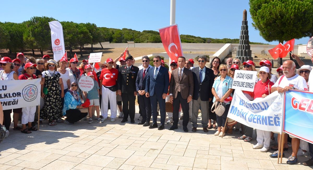 Kireçtepe’de Gelibolu Seyyar Jandarma Taburu Şehitleri Anıldı haber görseli